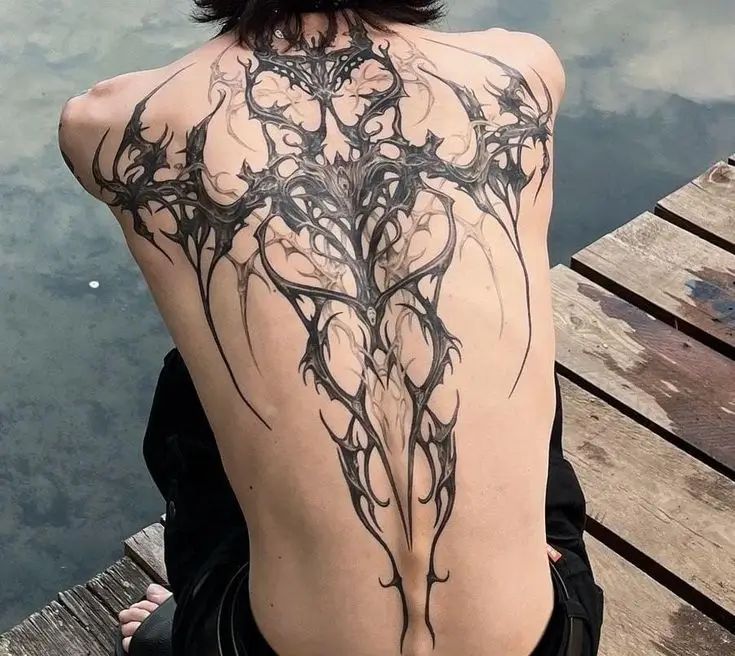 Back tattoo reference 2