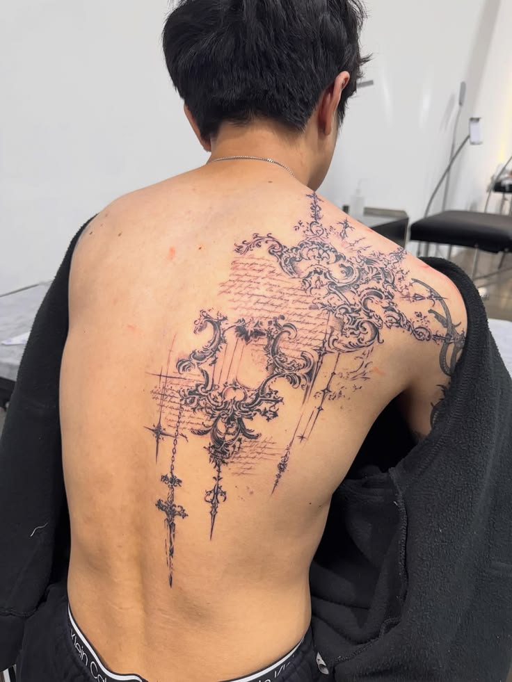 Back tattoo reference 5