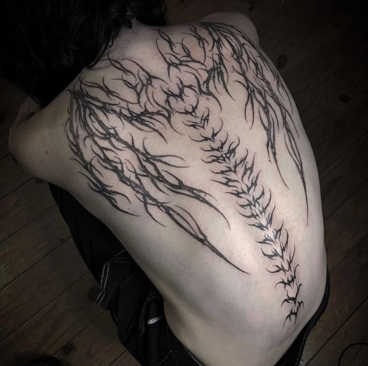Back tattoo reference 6