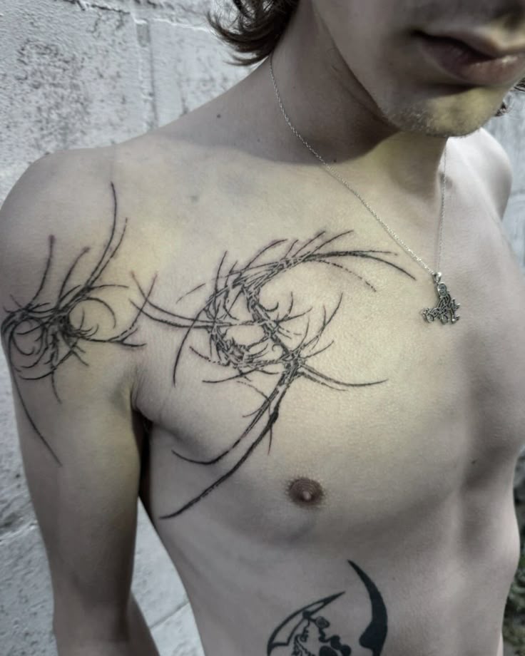 Chest tattoo reference 5