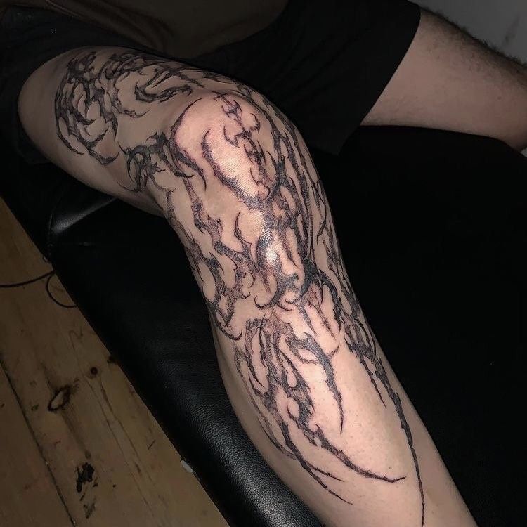 Leg tattoo reference 3